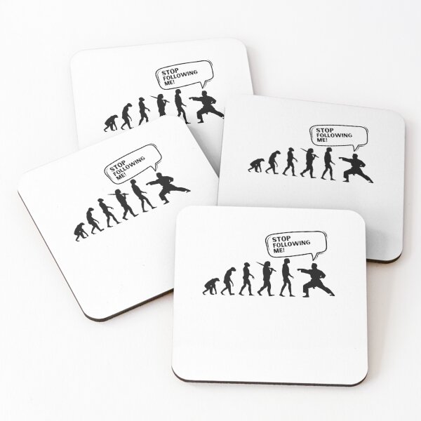 Item preview, evolution stop following me,sarcasm designed and sold by behappysiempre.