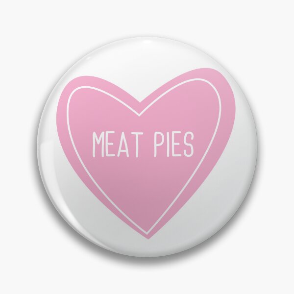 Item preview, Meat Pies Heart designed and sold by teesaurus.