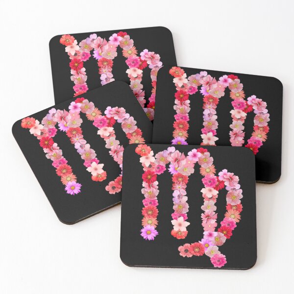Item preview, Floral Virgo Zodiac Symbol designed and sold by Hellofriendco.