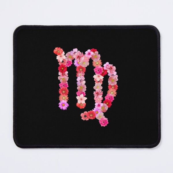 Item preview, Floral Virgo Zodiac Symbol designed and sold by Hellofriendco.