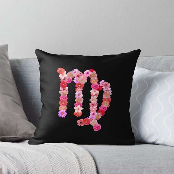 Item preview, Floral Virgo Zodiac Symbol designed and sold by Hellofriendco.