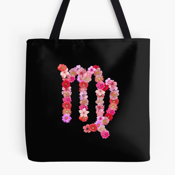 Item preview, Floral Virgo Zodiac Symbol designed and sold by Hellofriendco.