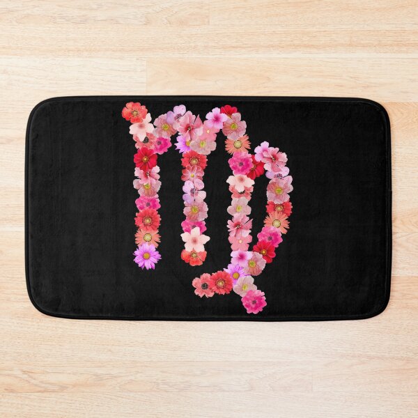 Item preview, Floral Virgo Zodiac Symbol designed and sold by Hellofriendco.