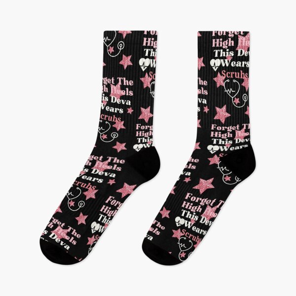 Item preview, FORGET THE HIGH HEEL THIS DEVA WEARS SCRUBS designed and sold by DelightfulBliss.