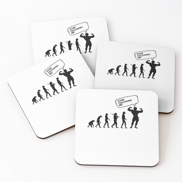 Item preview, evolution stop following me,sarcasm designed and sold by behappysiempre.