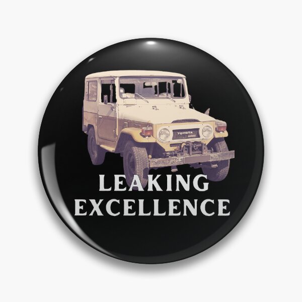 Item preview, Leaking Excellence, bj40 Land Cruiser, Vintage Fj Toyota, old school Life designed and sold by AkBrokeBikes.