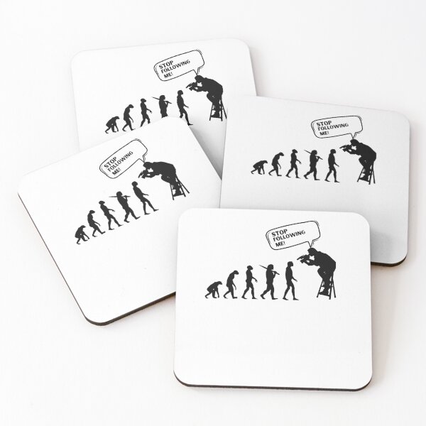 Item preview, evolution stop following me,sarcasm designed and sold by behappysiempre.