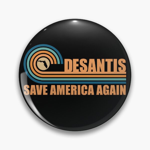 Item preview, Desantis Save America Again Retro President Desantis 2024 Gear designed and sold by DynamicDesign.