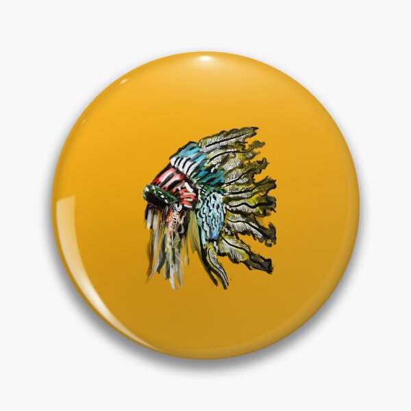 Item preview, Native war bonnet, historic feather headwear designed and sold by dusso.