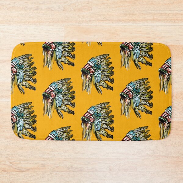 Item preview, Native war bonnet, historic feather headwear designed and sold by dusso.