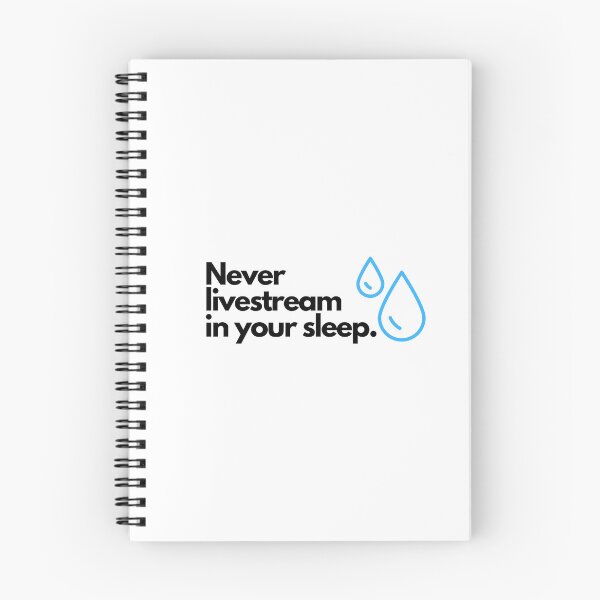 Item preview, Never livestream in your sleep designed and sold by JCMCDesigns.