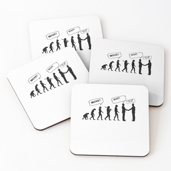 Item preview, evolution stop following me,sarcasm designed and sold by behappysiempre.
