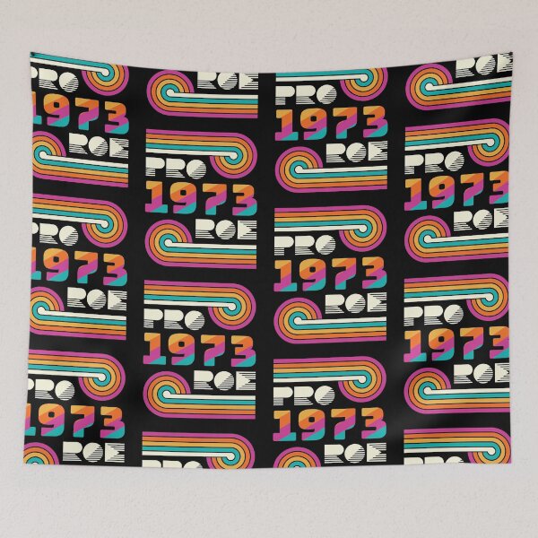 Item preview, Pro Roe 1973 Pro Choice Women's Rights Feminist Vintage designed and sold by GravitiTees.