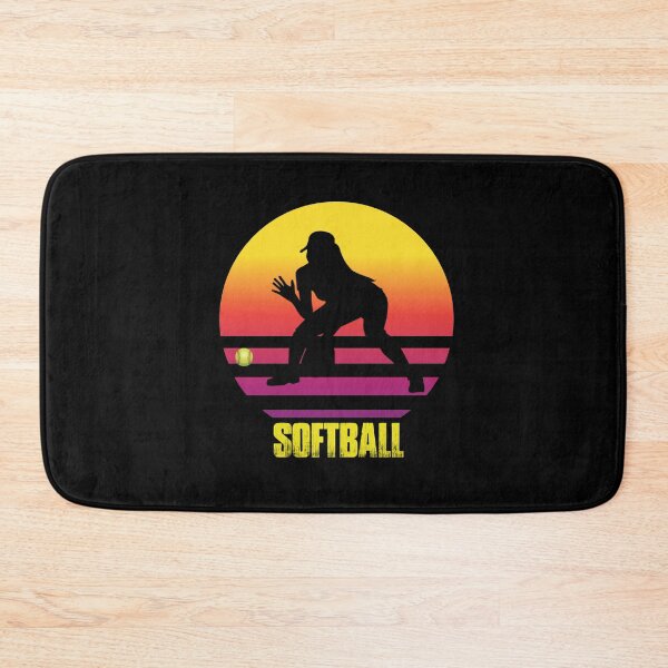 Item preview, Sunset silueta jardinero softbol de lanzamiento rápido designed and sold by 99Fastpitch.