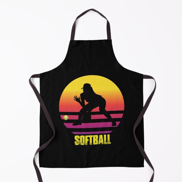 Item preview, Sunset silueta jardinero softbol de lanzamiento rápido designed and sold by 99Fastpitch.