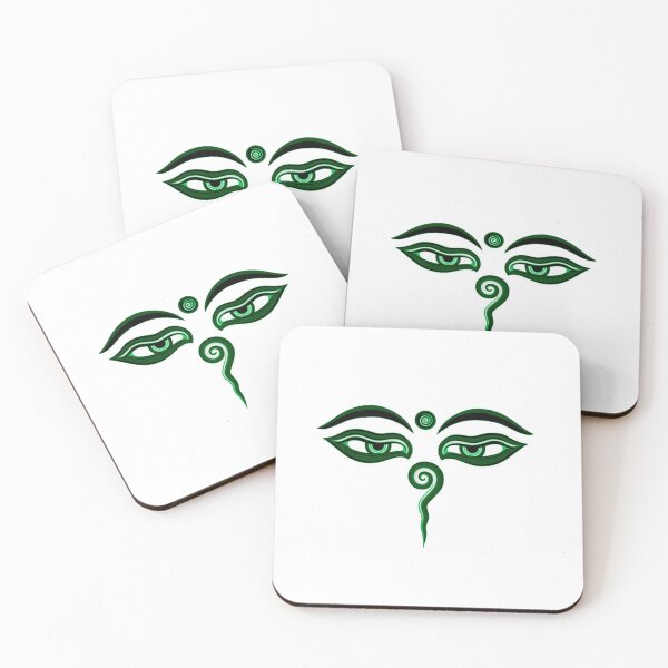 Item preview, Green Buddha Eyes designed and sold by suhhruhh.