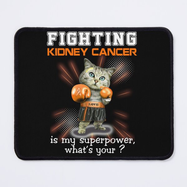 Item preview, Funny Cat Fighting Kidney Cancer Is My Superpower What's Your designed and sold by Kohend.