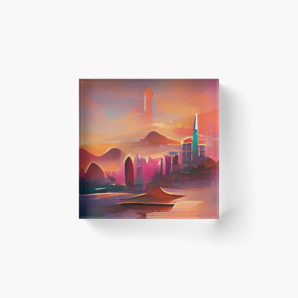 Item preview, Desert City Sunset designed and sold by ~ Roodpart ~ Owen White.