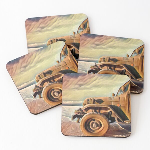 Item preview, Old School Truck in dessert , Vintage Fj  Toyota, old school Life, off road truck, fj40 Toyota trucks designed and sold by AkBrokeBikes.