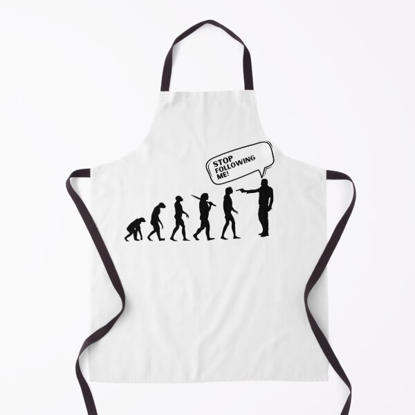 Item preview, evolution stop following me,funny evolution designed and sold by behappysiempre.