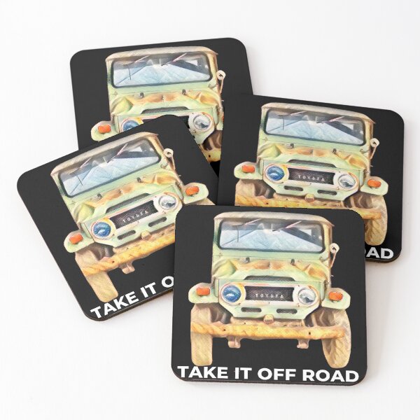 Item preview, Take It Off Road, bj40 Land Cruiser, Vintage Fj  Toyota, old school Life, off road truck, fj40 Toyota trucks designed and sold by AkBrokeBikes.