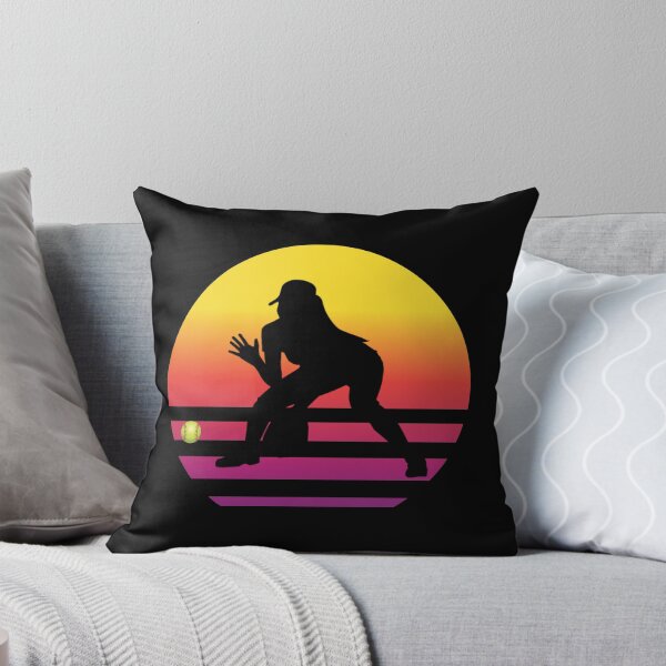 Item preview, Sunset silueta jardinero softbol de lanzamiento rápido designed and sold by 99Fastpitch.