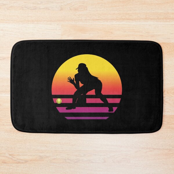 Item preview, Sunset silueta jardinero softbol de lanzamiento rápido designed and sold by 99Fastpitch.