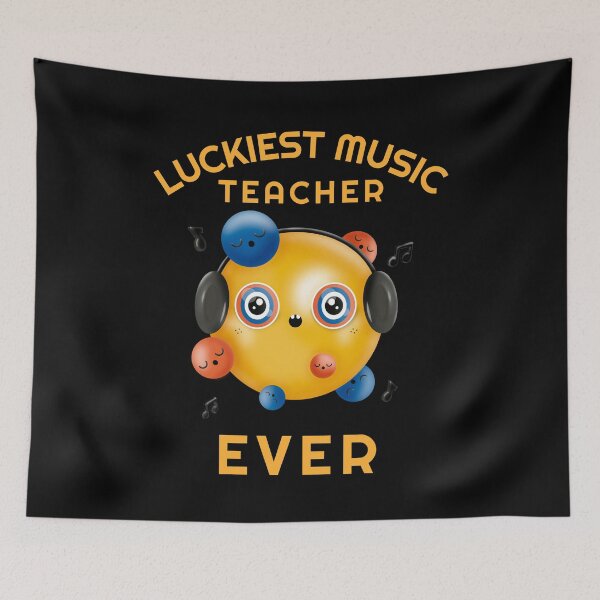 Item preview, Luckiest Music Teacher Ever designed and sold by Studioapartment.