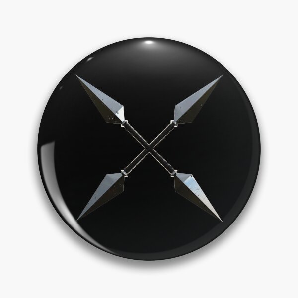 Item preview, Ninja Kunai - X Symbol designed and sold by CGShirts.