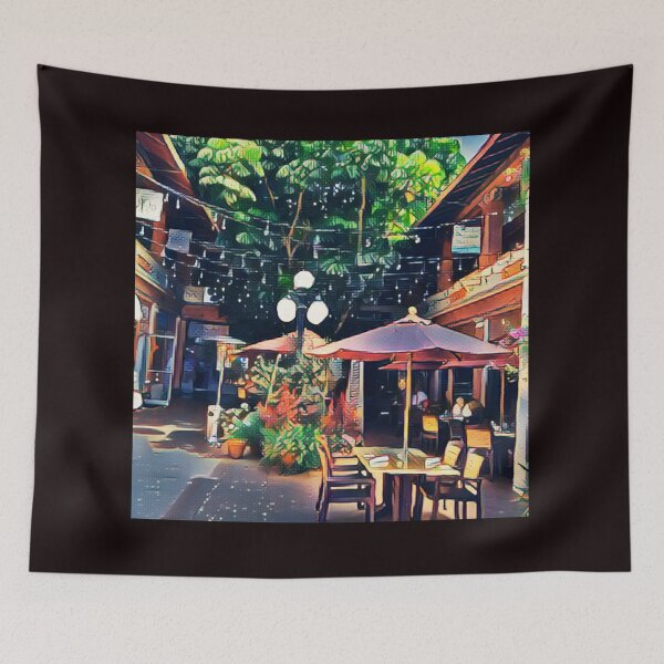 Item preview, Dining in the Belair Courtyard, Cocoa Village, FL designed and sold by AJDesignsstuff.