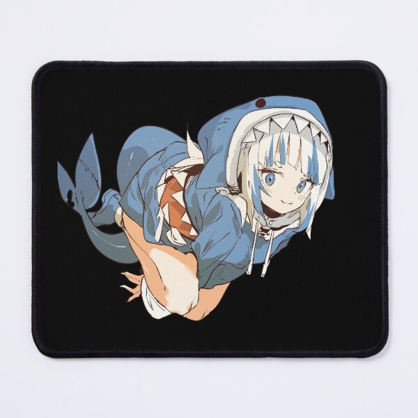 Item preview, Gawr Gura - Shark Hoodie designed and sold by HaremuGacha.