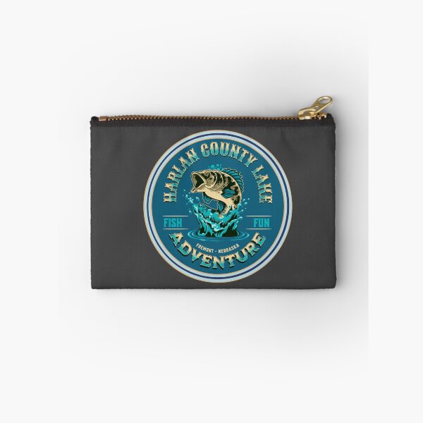 Item preview, Fishing Harlan County Lake Nebraska designed and sold by CattlettArt.