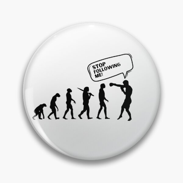 Item preview,  evolution stop following me,funny evolution designed and sold by behappysiempre.