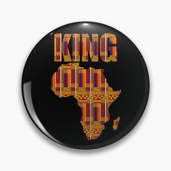 Artikelvorschau, Africa King Kente Pattern Africa Map Juneteenth Africa King Gear entworfen und verkauft von DynamicDesign.