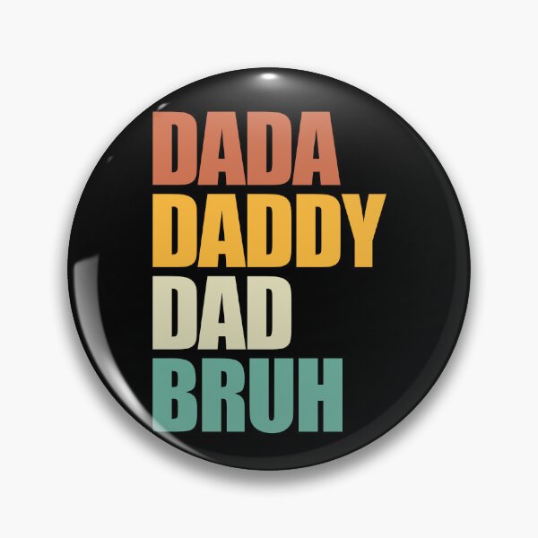 Artikelvorschau, Dada Daddy Dad Bruh Funny Retro Father's Day Gifts Gear entworfen und verkauft von DynamicDesign.