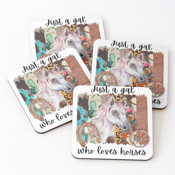 Item preview, Just a Gal Who Loves Horses designed and sold by speakupandshine.