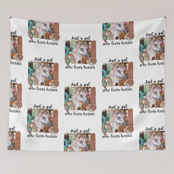 Item preview, Just a Gal Who Loves Horses designed and sold by speakupandshine.