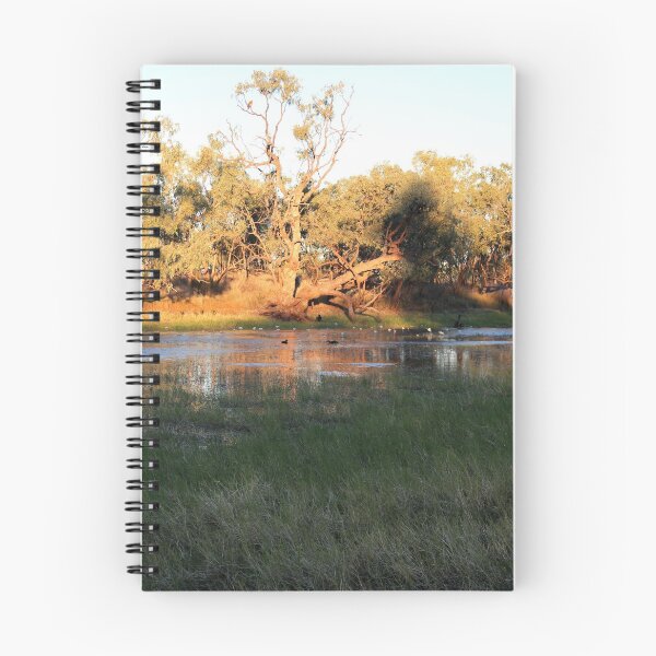 Item preview, Early morning Camooweal Billabong Queensland designed and sold by KazM.