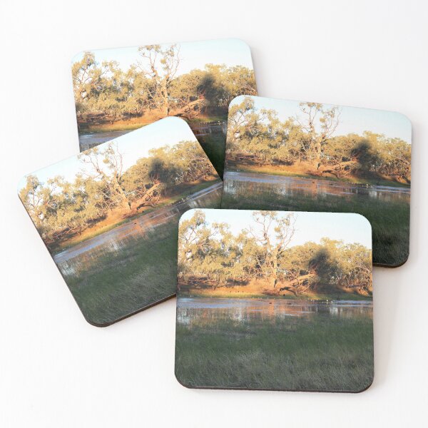 Item preview, Early morning Camooweal Billabong Queensland designed and sold by KazM.