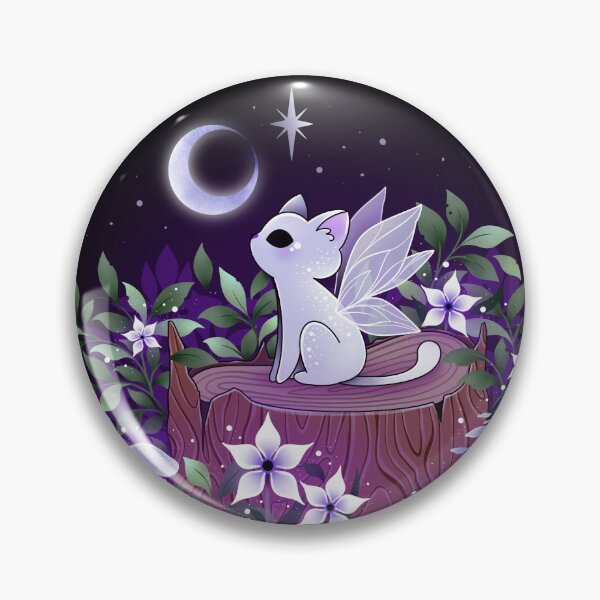 Item preview, Forest fairy cat  designed and sold by Texdoodles.