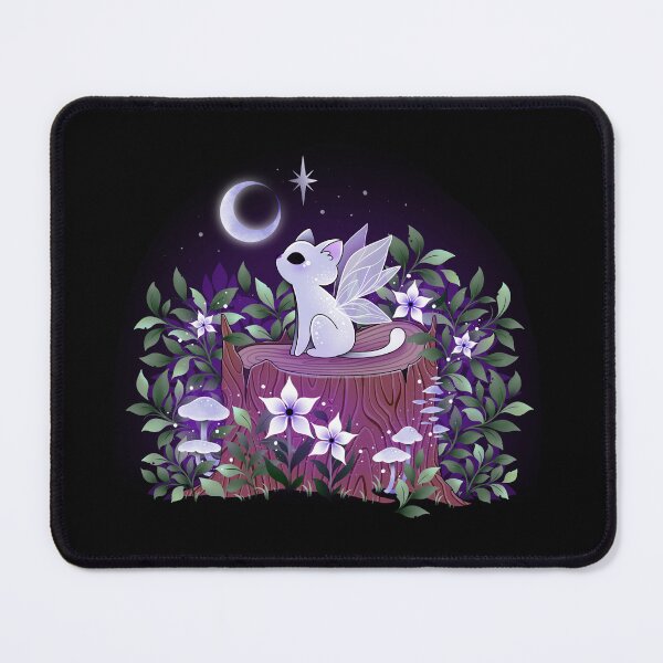 Item preview, Forest fairy cat  designed and sold by Texdoodles.