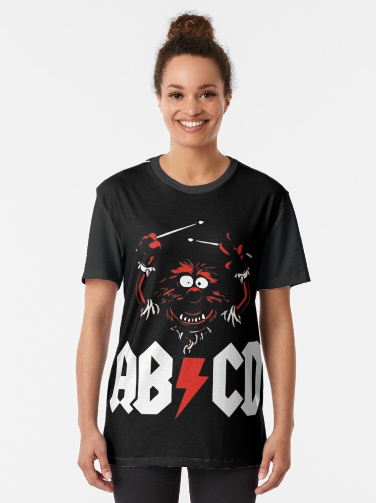 acdc cheetah shirt