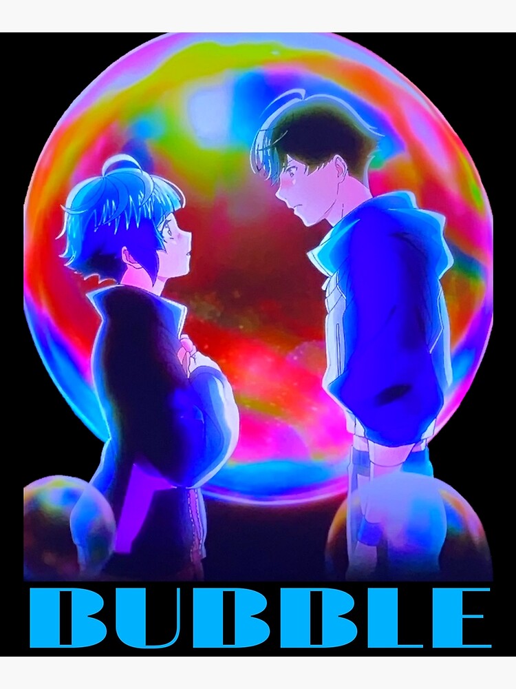 Bubble Hibiki and Uta / Bubble Anime Movie Art Print for Sale by Ani-Games