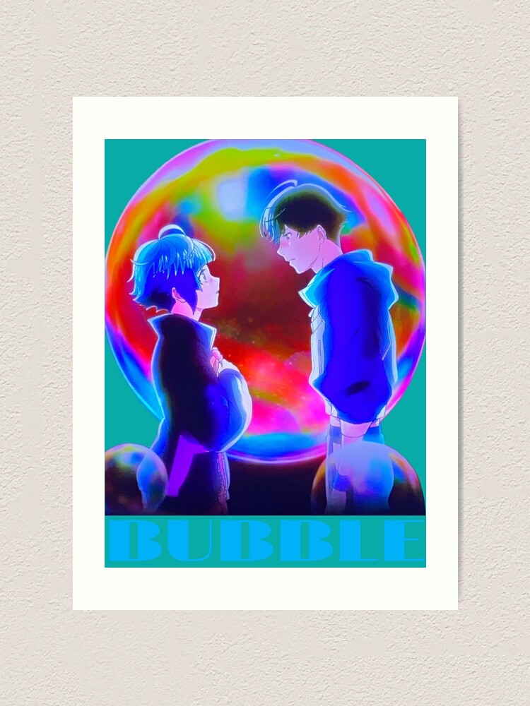 Bubble Hibiki and Uta / Bubble Anime Movie Art Print for Sale by Ani-Games