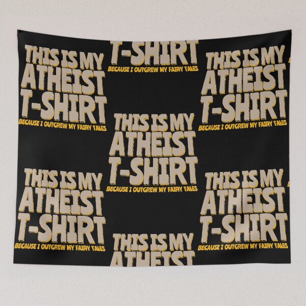Item preview, ThisismyAtheistT-Shirt designed and sold by MelissaB176115.