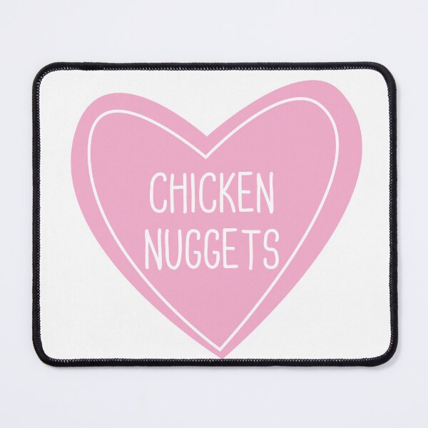 Item preview, I Love Chicken Nuggets Heart designed and sold by teesaurus.