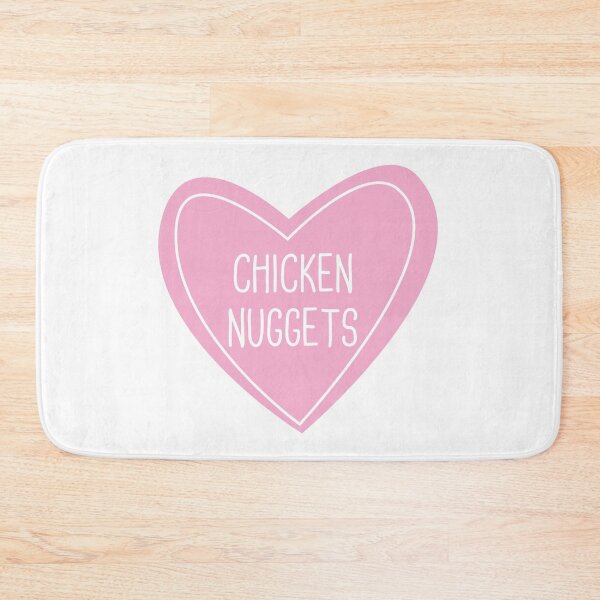 Item preview, I Love Chicken Nuggets Heart designed and sold by teesaurus.