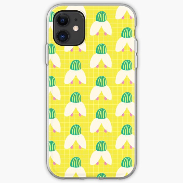 Spring Snowdrop Flowers Abstract Pattern iPhone Soft Case
