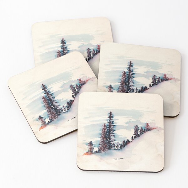 Item preview, Colorado Mountains-Hand painted Watercolor Art #3 by Ruth H. designed and sold by 69Designs-MP.