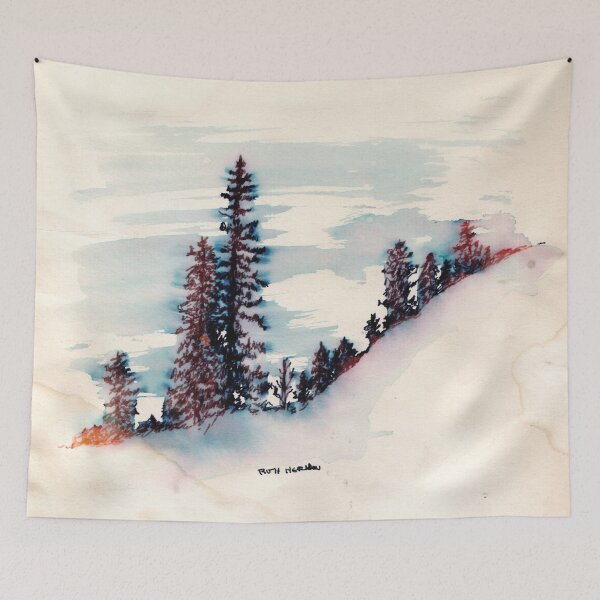 Item preview, Colorado Mountains-Hand painted Watercolor Art #3 by Ruth H. designed and sold by 69Designs-MP.